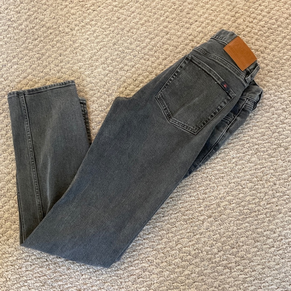 Fahert jeans men’s 32x32 feel good denim slim cut grey